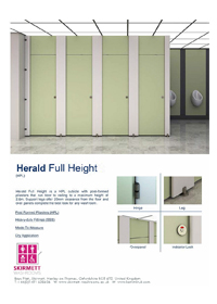 Herald Full Height Cubicle